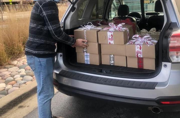 2021 holiday boxes delivered to the PCICU